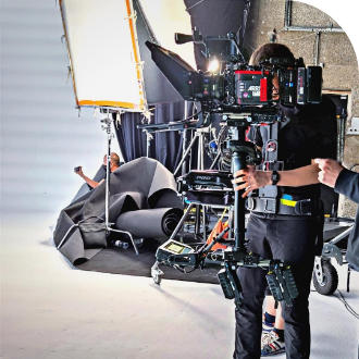 4. Prompteur sans fil – Sur steadicam